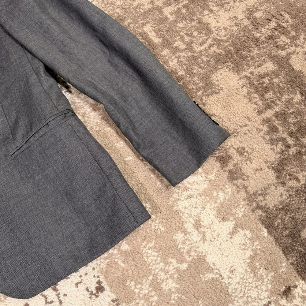 J.Crew Ludlow Jacket Men's 42L Grey Italian Wool Blazer Sport Coat Old Money
